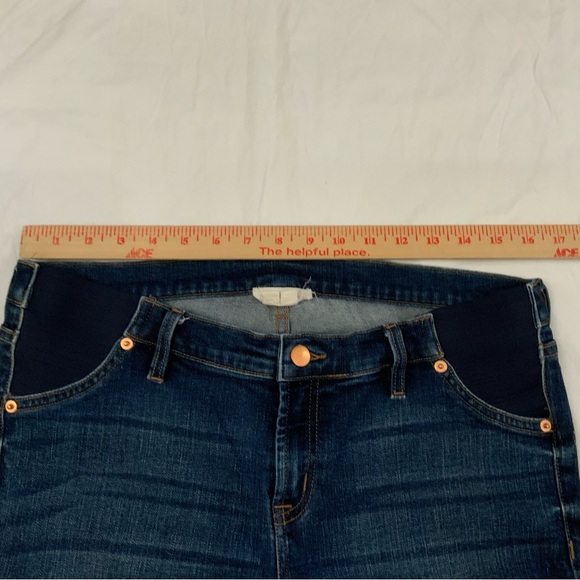 Ingrid & Isabel Maternity Ankle Jeans Stretch Side Panels Medium Wash 
32x28.5 - Picture 7 of 13